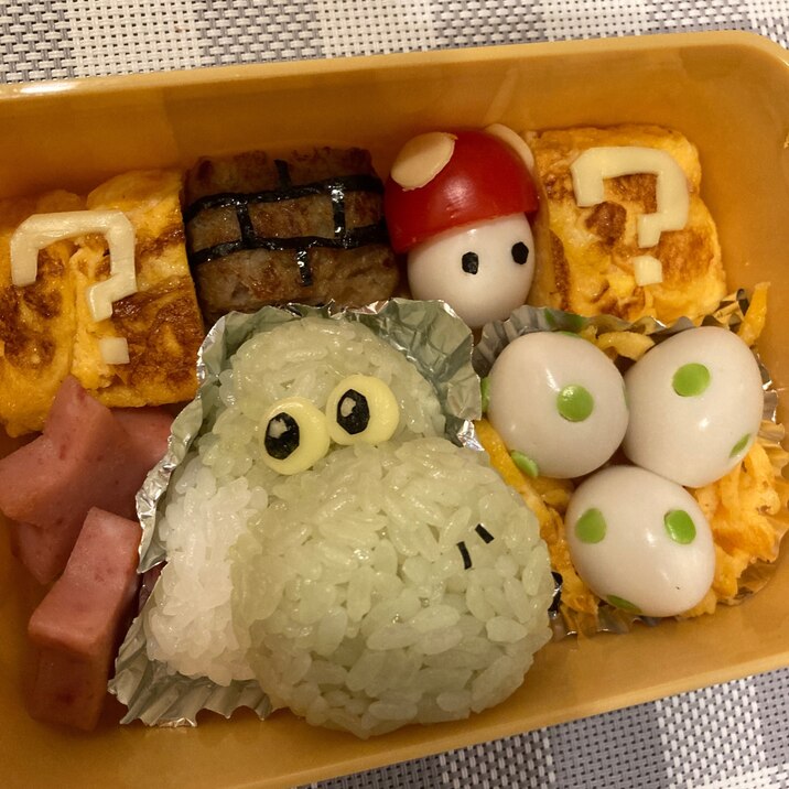 ˚✧₊⁎ヨッシーのキャラ弁⁎⁺˳✧༚